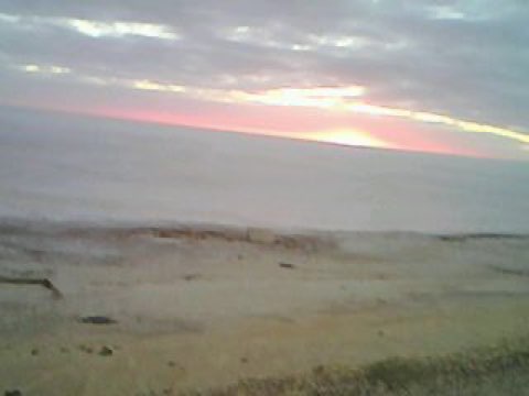 Shallow water on the chott